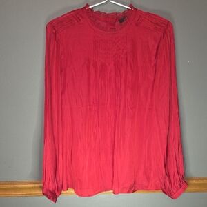 J. Crew Scarlet Blouse